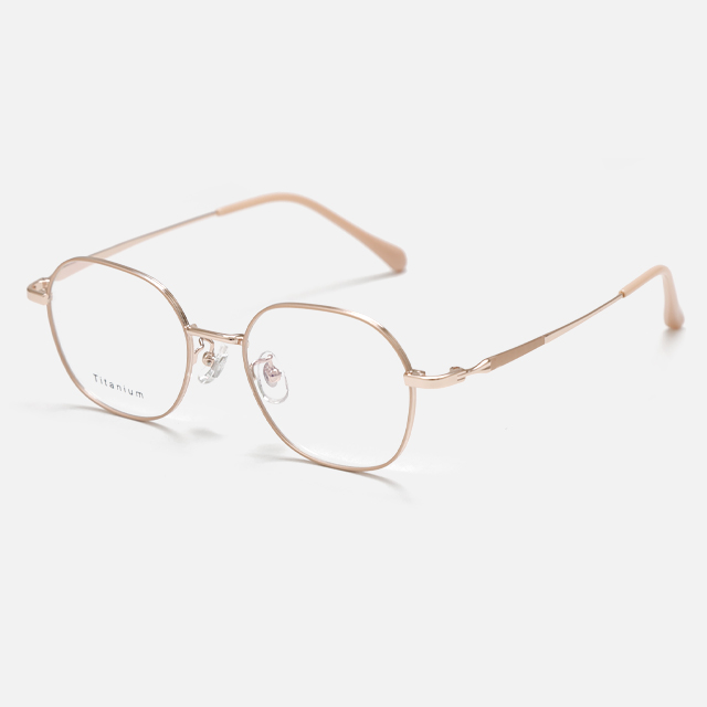 Koji Masuda 70125 49-18-142 Women Titanium Glasses Frame with Laser Logo