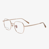 LC9103 51-18-145 Memory Titanium Wide-Leg Retro Glasses