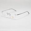 KOJI MJ2520 55-17-145 Titanium Rimless Optical Glasses Frame OEM ODM
