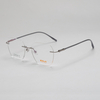 KOJI MJ2510 54-17-145 Titanium Rimless Optical Glasses Frame OEM ODM
