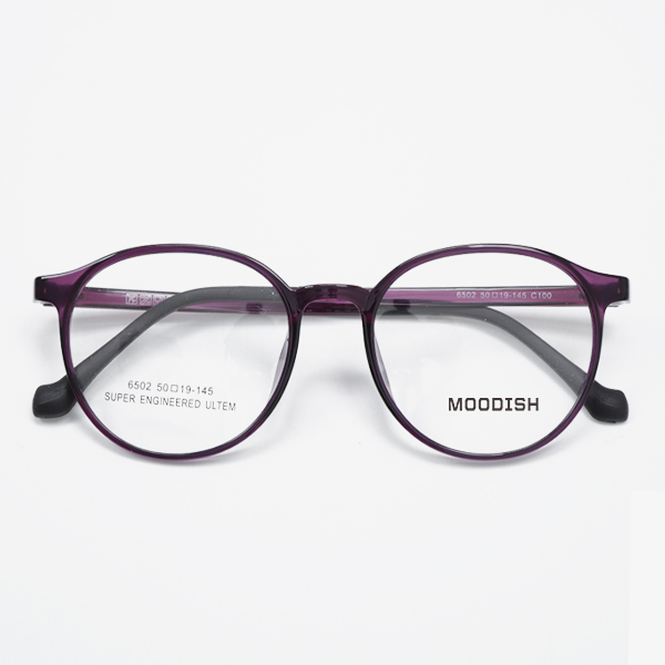 MOODISH 6502 50-19-145 ULTEM Flexible Lightweight Optical Glasses Frame OEM