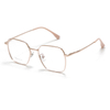 MOODISH MO7665 53-18-145 Retro β-Titanium Glasses Frame IP Two-Tone Plating
