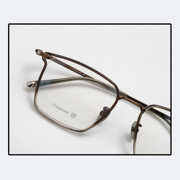 KOJI T-18296 52-19-150 Titanium Rim Optical Glasses Frame OEM ODM