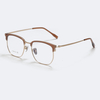 KOJI P99162 51-18-148 Titanium Browline Glasses Frame OEM ODM