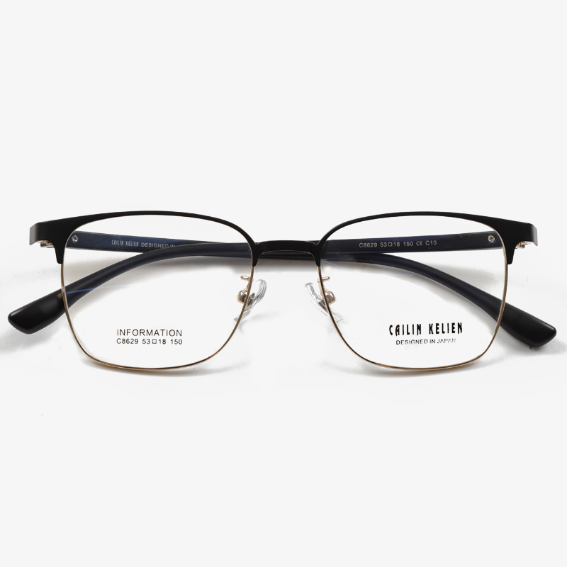 C8629 53-18-150 Men s Business Non-Magnetic Metal Glasses