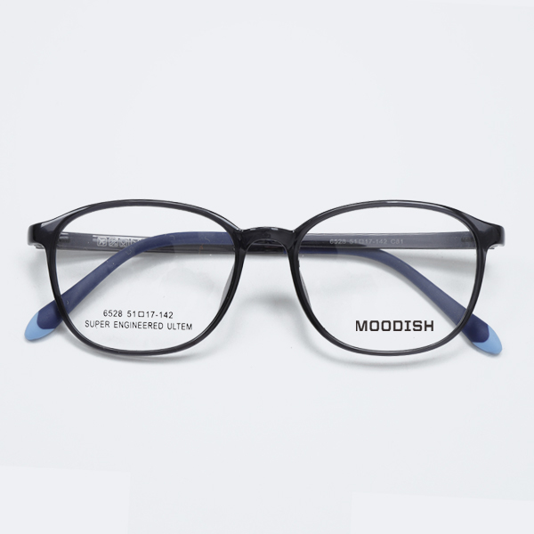 MOODISH 6528 51-17-142 ULTEM Flexible Lightweight Optical Glasses Frame OEM