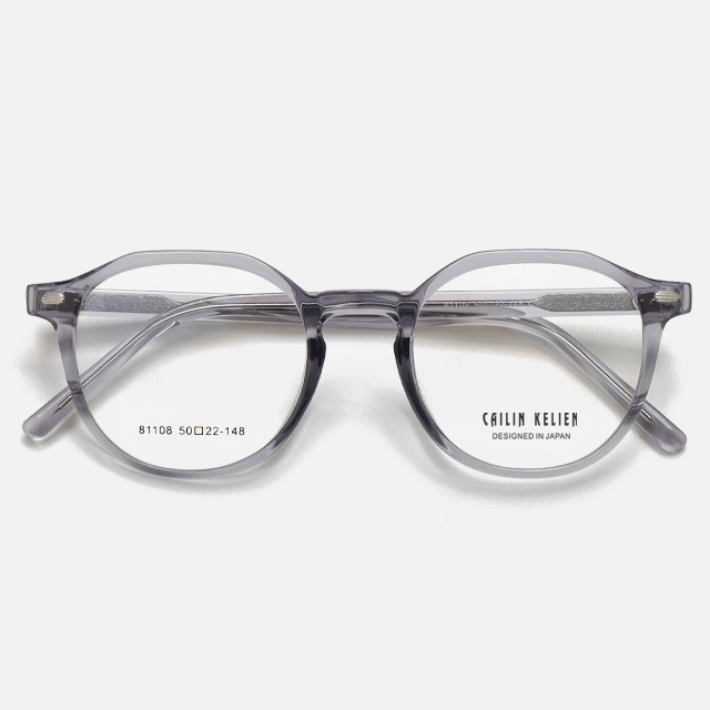CAILIN KELIEN 81 Series Aviator Clear Acetate Lightweight Optical Frame - 81108