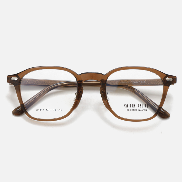 CAILIN KELIEN 81 Series Round Tortoiseshell Acetate Vintage Optical Frame - 81115