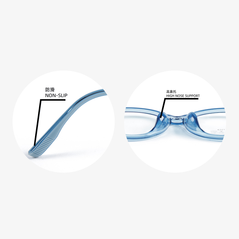 MO7502 47-17-138 PPSU Flexible Kids Glasses MOODISH Optical Frame