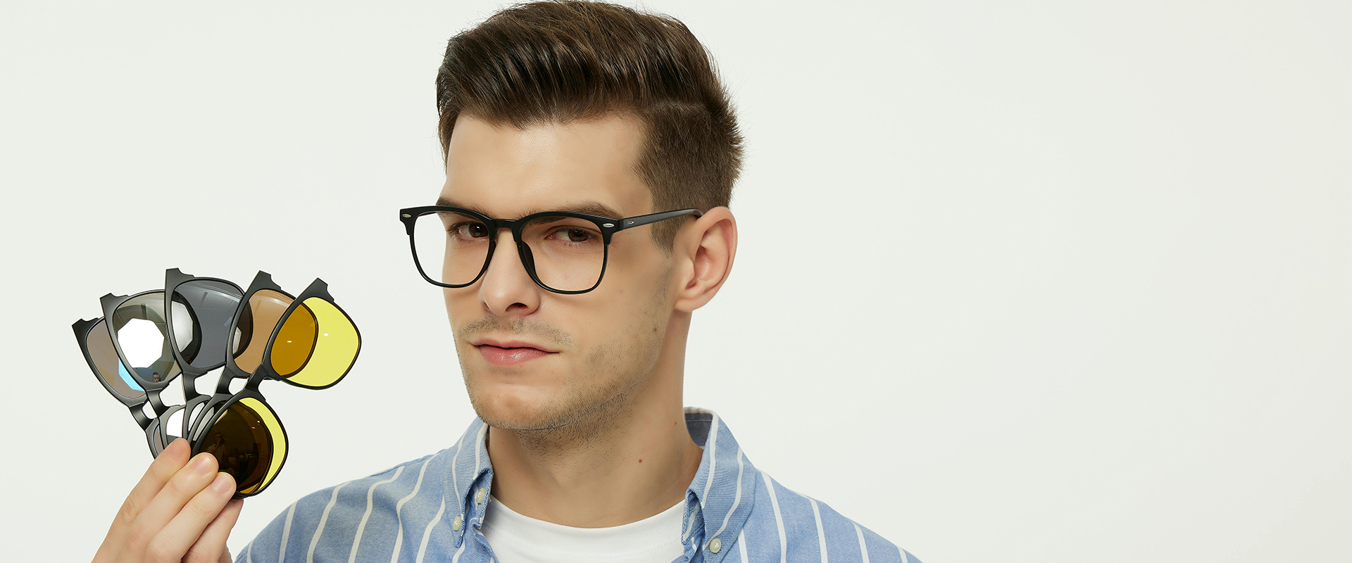 Fashion Polarized Clip-On frame