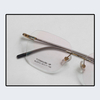 KOJI MJ2510 54-17-145 Titanium Rimless Optical Glasses Frame OEM ODM