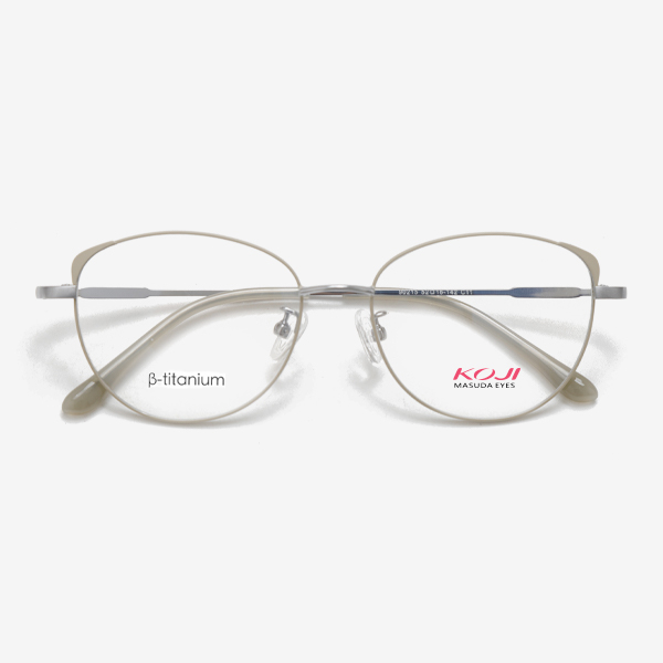 KOJI 90215 52-16-142 Women's Cat Eye β-Titanium Glasses Frame OEM