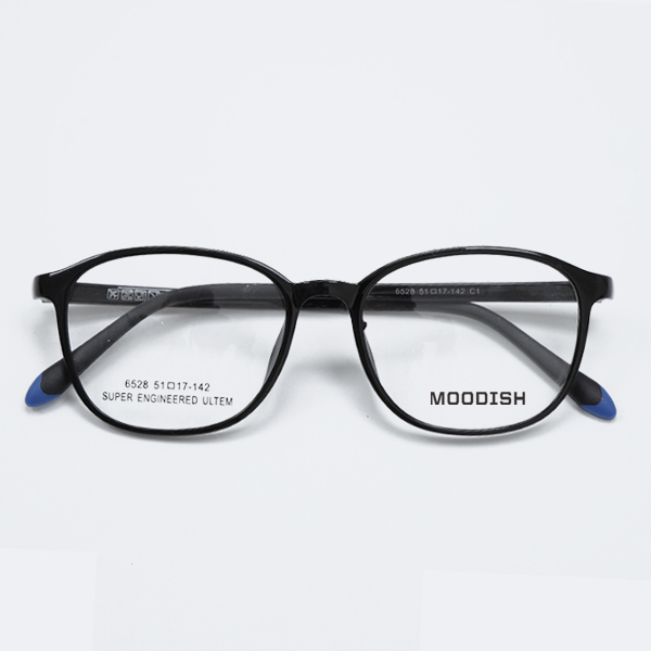 MOODISH 6528 51-17-142 ULTEM Flexible Lightweight Optical Glasses Frame OEM
