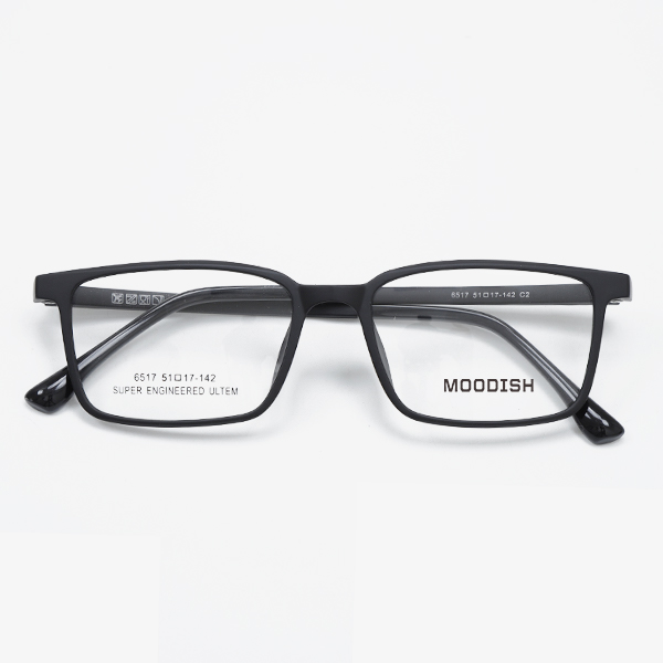 MOODISH 6517 51-17-142 ULTEM Classic Retro Optical Glasses Frame OEM ODM