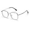 MOODISH MO7665 53-18-145 Retro β-Titanium Glasses Frame IP Two-Tone Plating