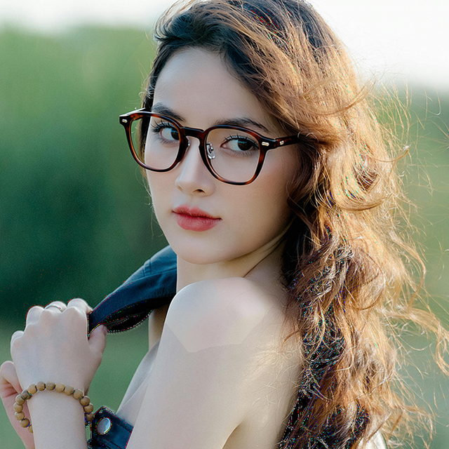 CAILIN KELIEN 81 Series Round Tortoiseshell Acetate Vintage Optical Frame - 81115