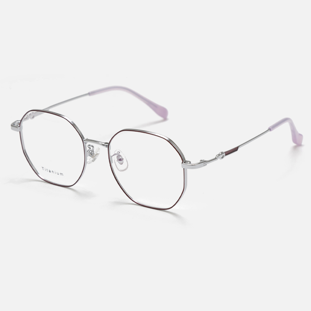70140 52-18-142 Laser Logo Ultra Light Koji Masuda Women Titanium Glasses Frames