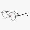 9101 51-18-145 Memory Titanium Wide Fit Retro Glasses