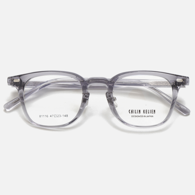 CAILN KELIEN 81 Series Rectangle Black Acetate Designer Optical Frame - 81116