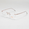 KOJI MJ2528 53-17-145 Titanium Rimless Optical Glasses Frame OEM ODM