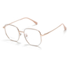 MOODISH MO7667 55-18-145 Oversized Retro β-Titanium Frame IP Two-Tone Plating