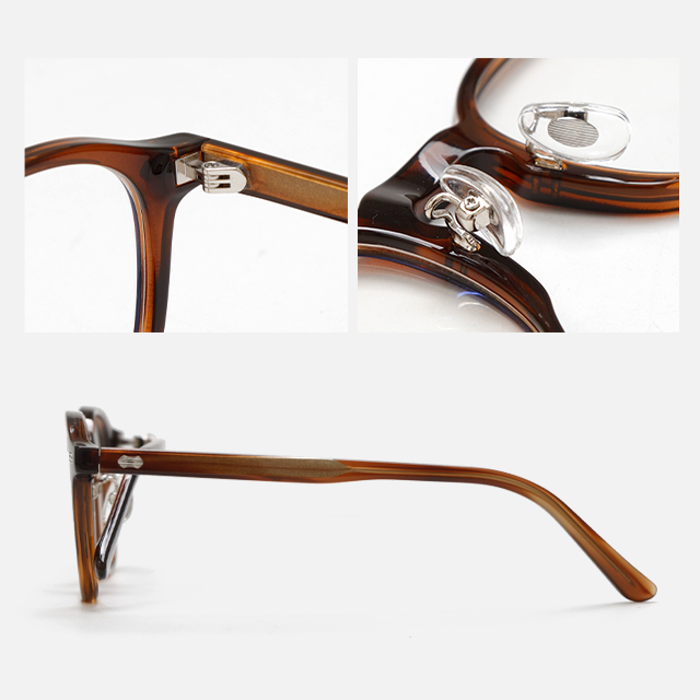 CAILIN KELIEN 81 Series Round Tortoiseshell Acetate Vintage Optical Frame - 81115