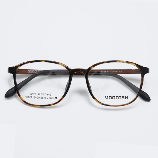 MOODISH 6528 51-17-142 ULTEM Flexible Lightweight Optical Glasses Frame OEM