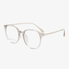 LC9107 51-18-148 Flexible Memory Titanium Retro Wide Frame Glasses