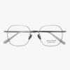 LC9103 51-18-145 Memory Titanium Wide-Leg Retro Glasses