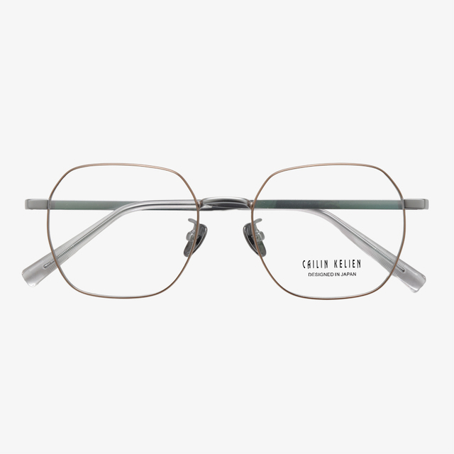 LC9103 51-18-145 Memory Titanium Wide-Leg Retro Glasses