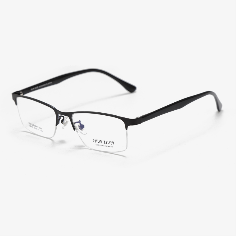 C8622 53-17-145 Semi Rimless Business Anti Magnetic Glasses