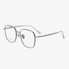 LC9106 53-18-145 Flexible Memory Titanium Retro Wide Fit Eyeglasses