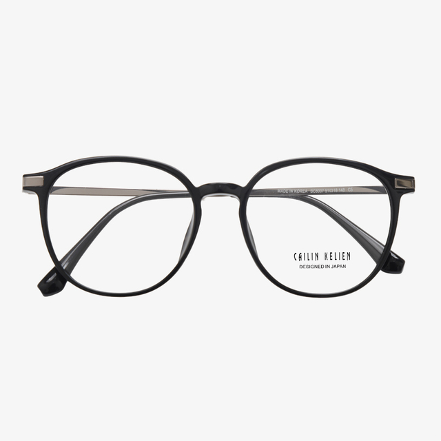 LC9107 51-18-148 Flexible Memory Titanium Retro Wide Frame Glasses