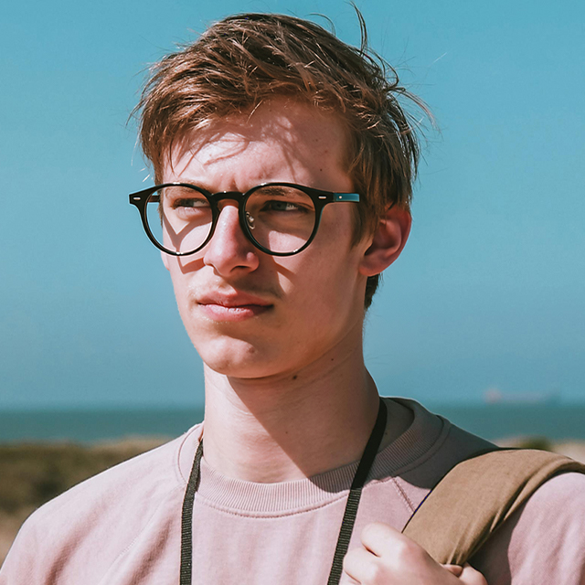 CAILIN KELIEN 81 Series Square Matte Havana Acetate Premium Optical Frame - 81112