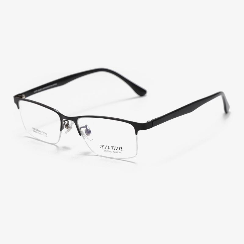 C8622 53-17-145 Semi Rimless Business Anti Magnetic Glasses