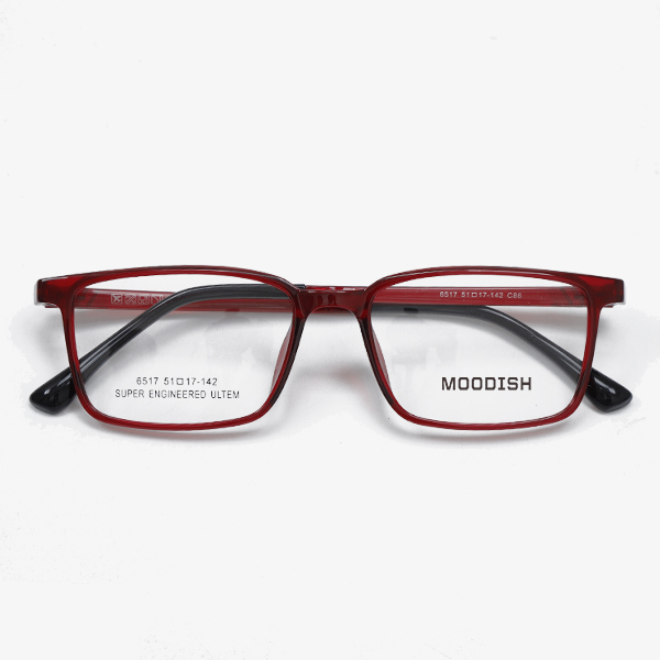 MOODISH 6517 51-17-142 ULTEM Classic Retro Optical Glasses Frame OEM ODM