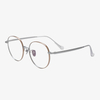 9101 51-18-145 Memory Titanium Wide Fit Retro Glasses