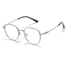 MOODISH MO7655 49-18-145 Retro Semi-Titanium Glasses Frame IP Two-Tone Plating
