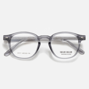 CAILIN KELIEN 81 Series Geometric Crystal Pink Acetate Fashion Optical Frame - 81111