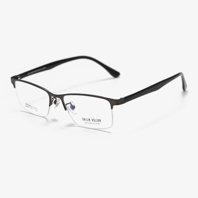 C8622 53-17-145 Semi Rimless Business Anti Magnetic Glasses