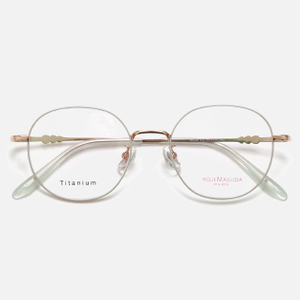 70129 50-18-143 Laser Logo Classic Koji Masuda Women Titanium Frames