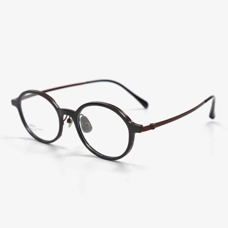KM8510 54-19-150 Titanium Lightweight Rimlock Eyeglasses