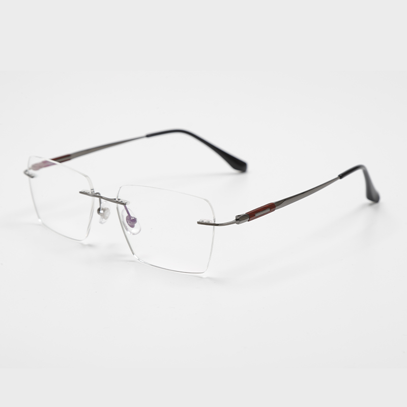 2030 56-18-148 Woodless Invisible Titanium Glasses Frame KOJI MASUDA