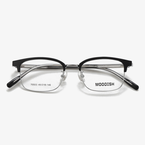 MOODISH 70503 49-18-146 Retro Lightweight Eyeglass Frames