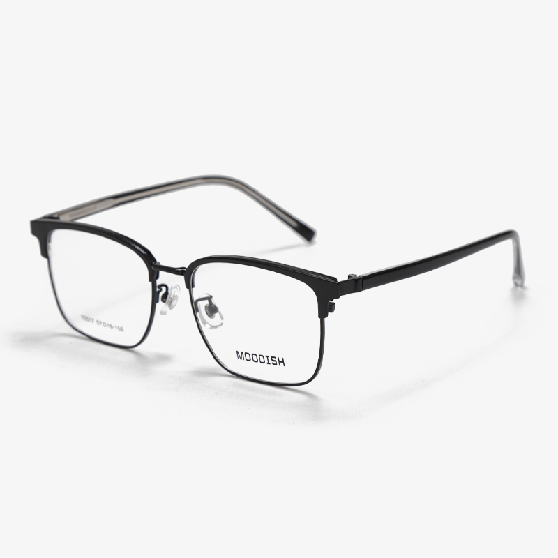 70517 57-19-150 Lightweight Metal Retro Eyeglass Frames