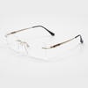 2030 56-18-148 Woodless Invisible Titanium Glasses Frame KOJI MASUDA