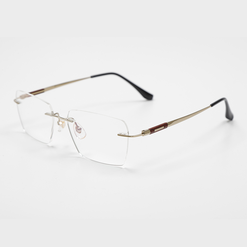2030 56-18-148 Woodless Invisible Titanium Glasses Frame KOJI MASUDA