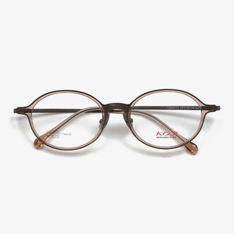 KM8510 54-19-150 Titanium Lightweight Rimlock Eyeglasses