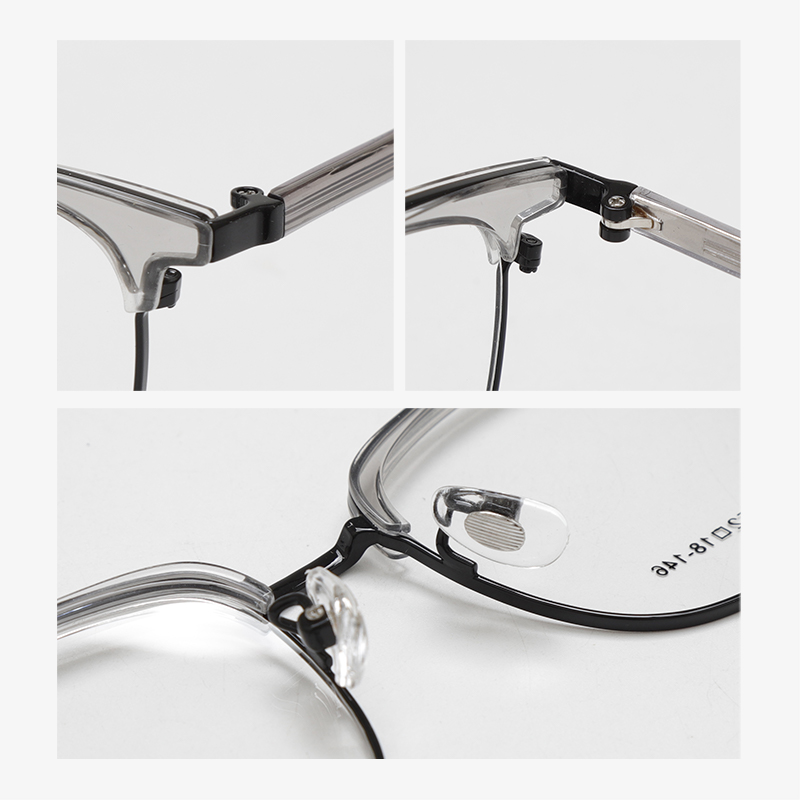 70501 52-18-146 Lightweight Retro Business Eyeglasses Frames