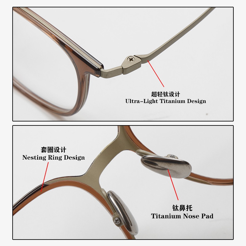 KM8517 54-18-148 Titanium Wrapped Eyeglasses Frame KOJI MASUDA